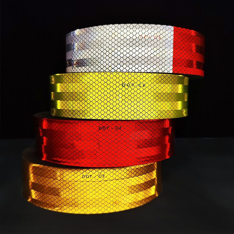 dot reflective tape truck