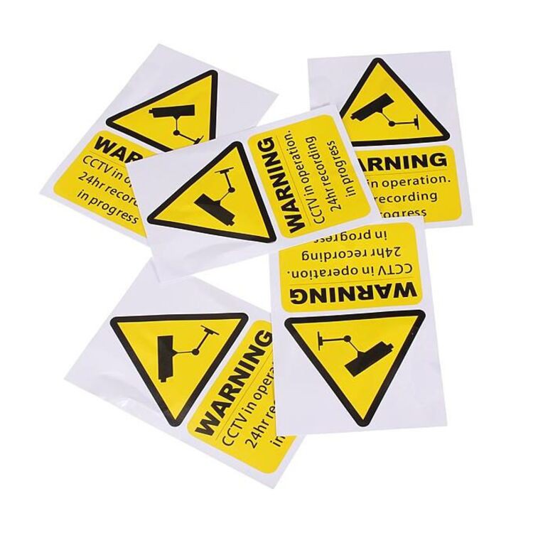 CCTV in operation warning sign 1 CCTV in operation warning sign 1