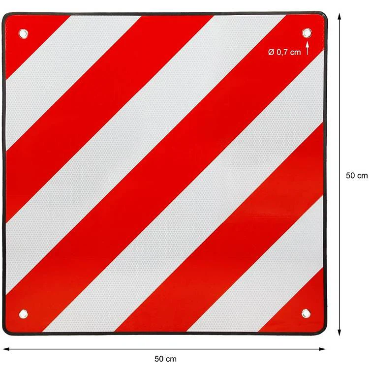 2 In 1 Red White Rear Warning Sign 22 2 In 1 Red White Rear Warning Sign 22