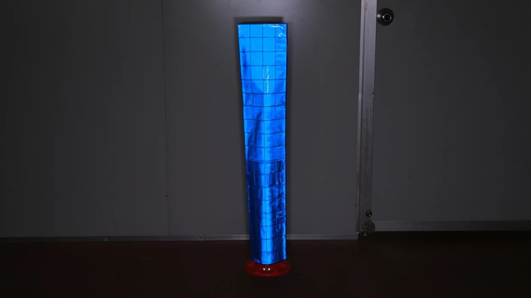 Blue Reflective Picket Pockets 3 Blue Reflective Picket Pockets 3