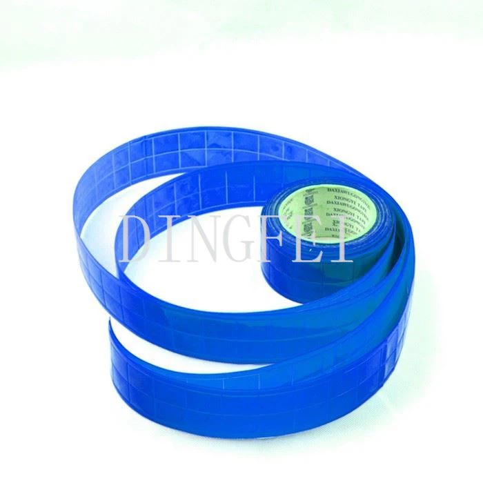 Blue Reflective Tape For Clothing