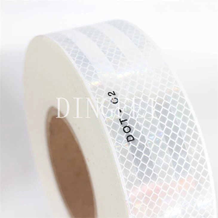 White Reflective Safety Tape