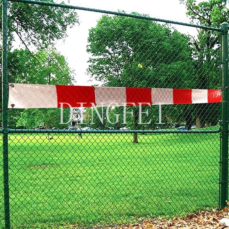 Red White Reflective Strip For Fencing