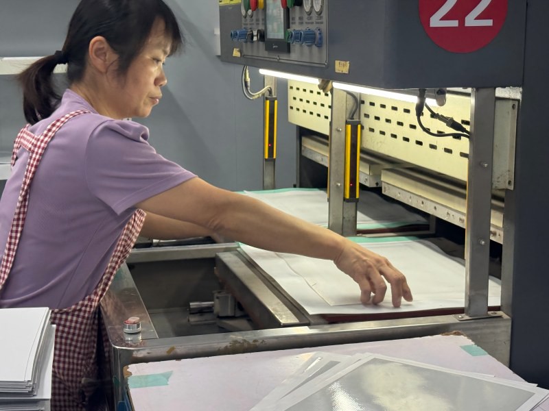 Optical film calendaring Optical film calendaring